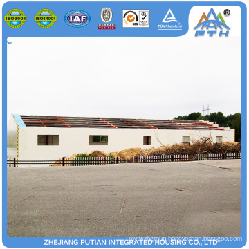 Temporary fashionable modern prefabricated sandwich panel commercial house buildings